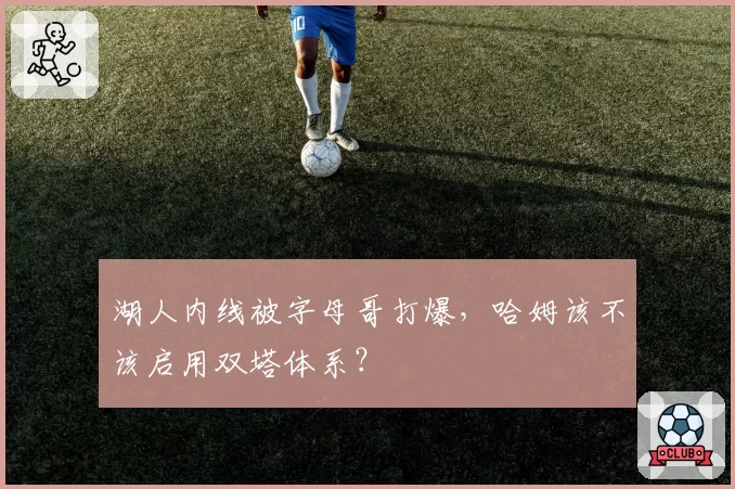 湖人内线被字母哥打爆，哈姆该不该启用双塔体系？
