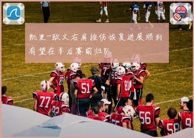 凯里-欧文右肩挫伤恢复进展顺利 有望在季后赛前归队